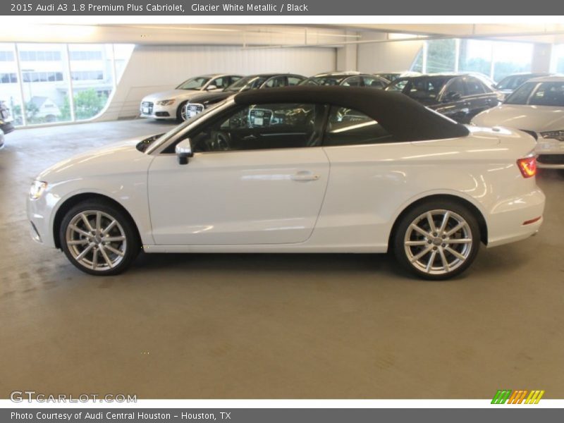 Glacier White Metallic / Black 2015 Audi A3 1.8 Premium Plus Cabriolet