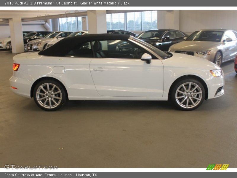 Glacier White Metallic / Black 2015 Audi A3 1.8 Premium Plus Cabriolet