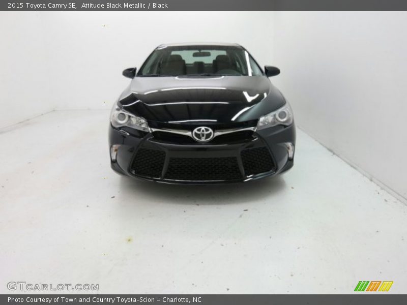Attitude Black Metallic / Black 2015 Toyota Camry SE