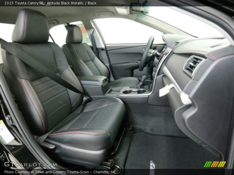 Attitude Black Metallic / Black 2015 Toyota Camry SE