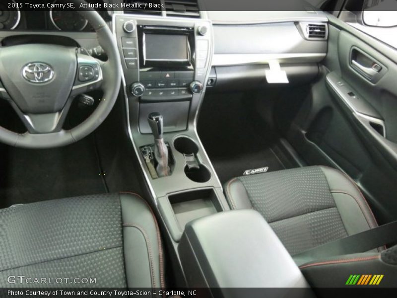 Attitude Black Metallic / Black 2015 Toyota Camry SE