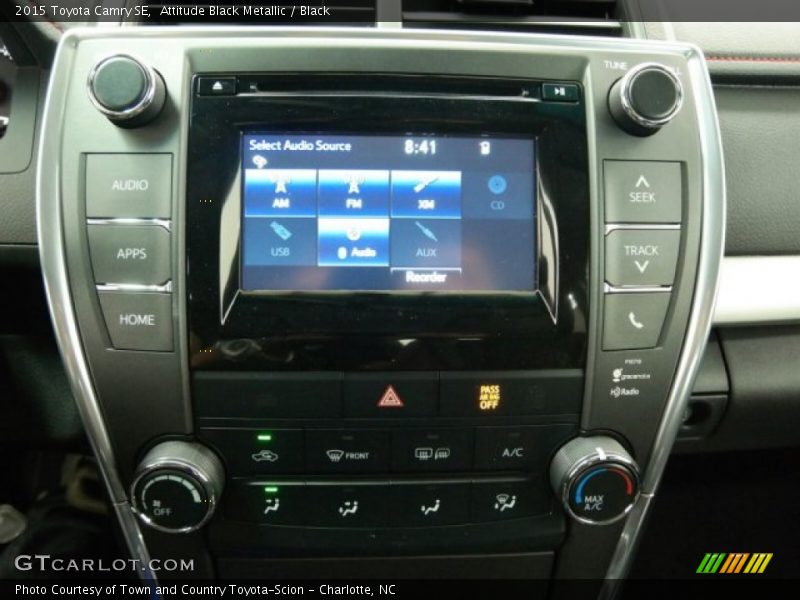 Attitude Black Metallic / Black 2015 Toyota Camry SE