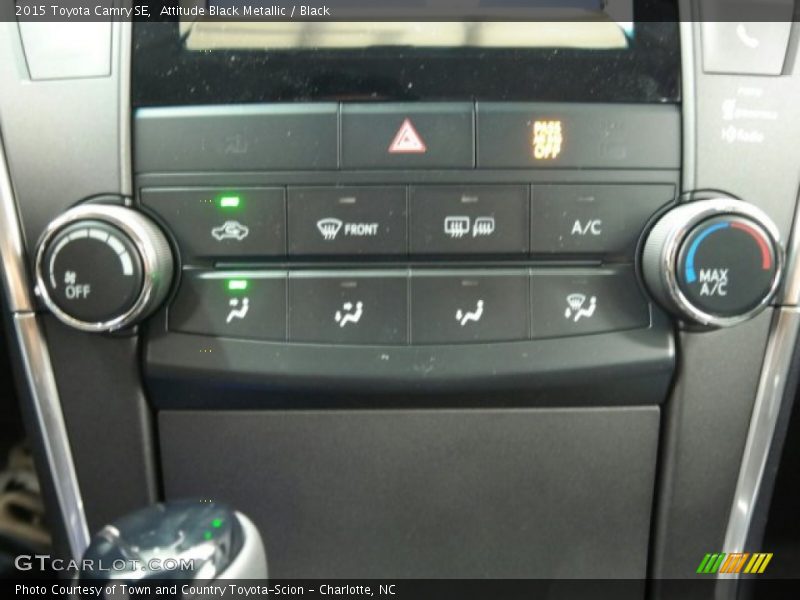 Attitude Black Metallic / Black 2015 Toyota Camry SE