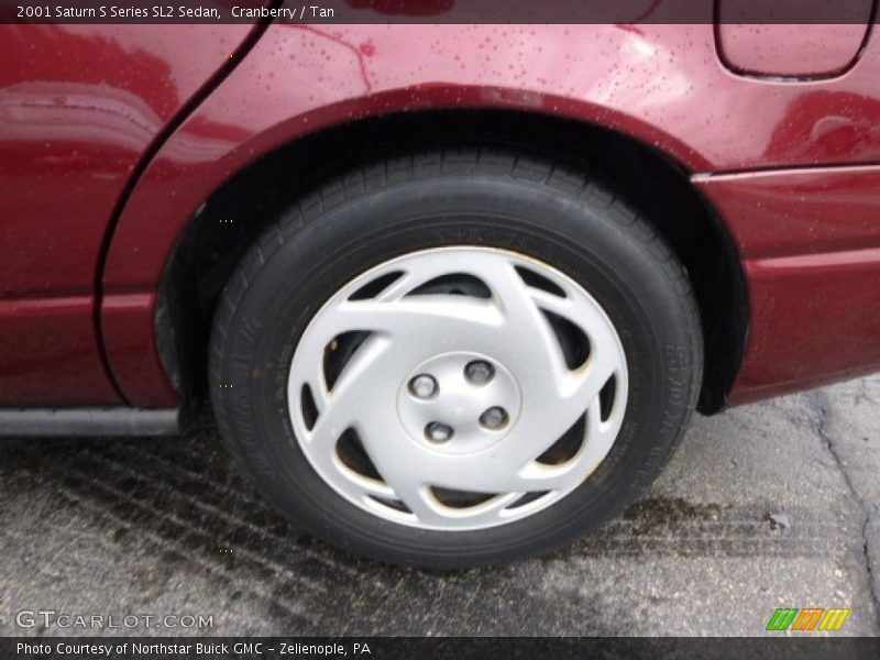 Cranberry / Tan 2001 Saturn S Series SL2 Sedan