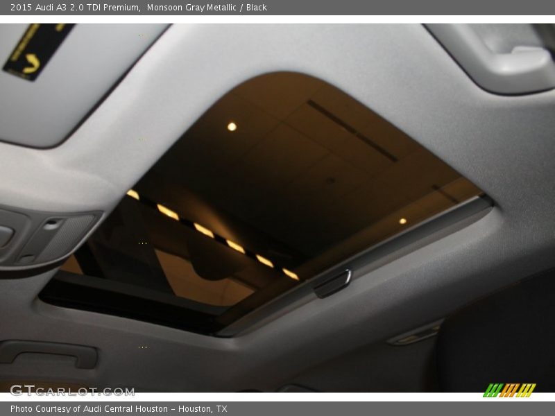 Monsoon Gray Metallic / Black 2015 Audi A3 2.0 TDI Premium