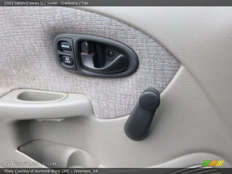 Cranberry / Tan 2001 Saturn S Series SL2 Sedan