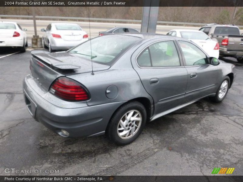 Greystone Metallic / Dark Pewter 2004 Pontiac Grand Am SE Sedan