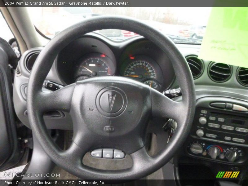 Greystone Metallic / Dark Pewter 2004 Pontiac Grand Am SE Sedan