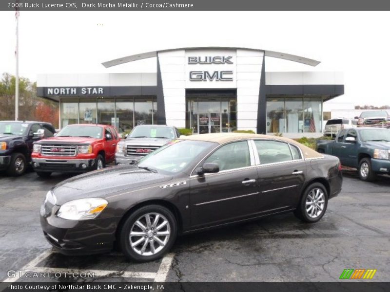 Dark Mocha Metallic / Cocoa/Cashmere 2008 Buick Lucerne CXS