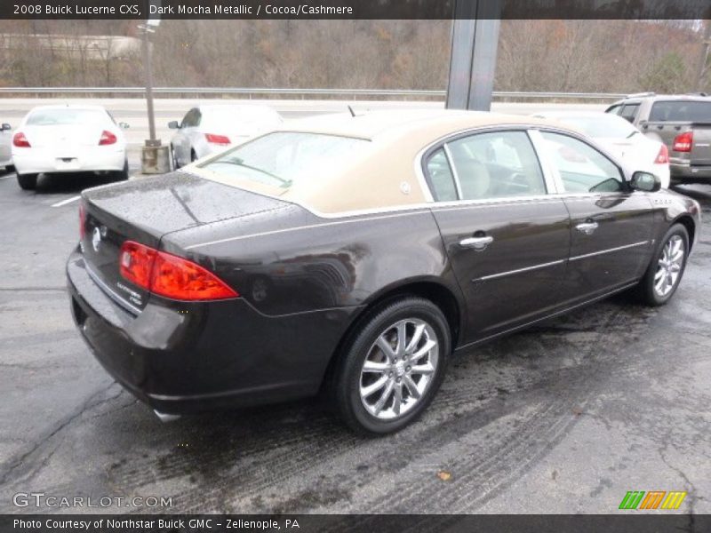 Dark Mocha Metallic / Cocoa/Cashmere 2008 Buick Lucerne CXS