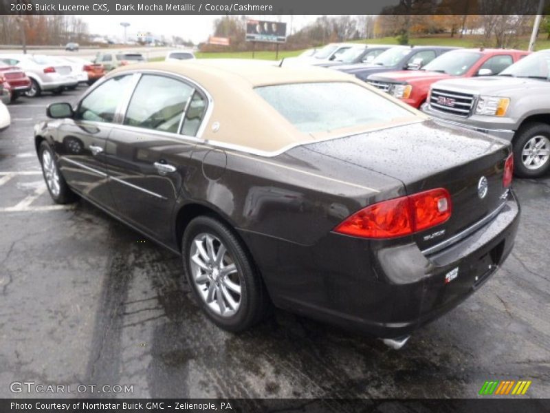 Dark Mocha Metallic / Cocoa/Cashmere 2008 Buick Lucerne CXS
