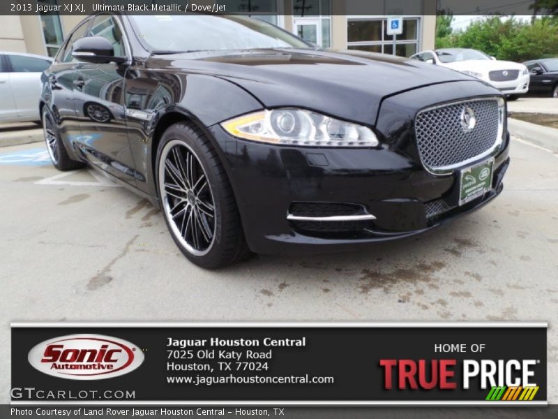 Ultimate Black Metallic / Dove/Jet 2013 Jaguar XJ XJ