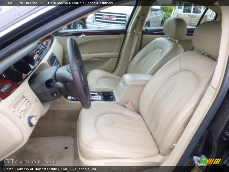 Dark Mocha Metallic / Cocoa/Cashmere 2008 Buick Lucerne CXS