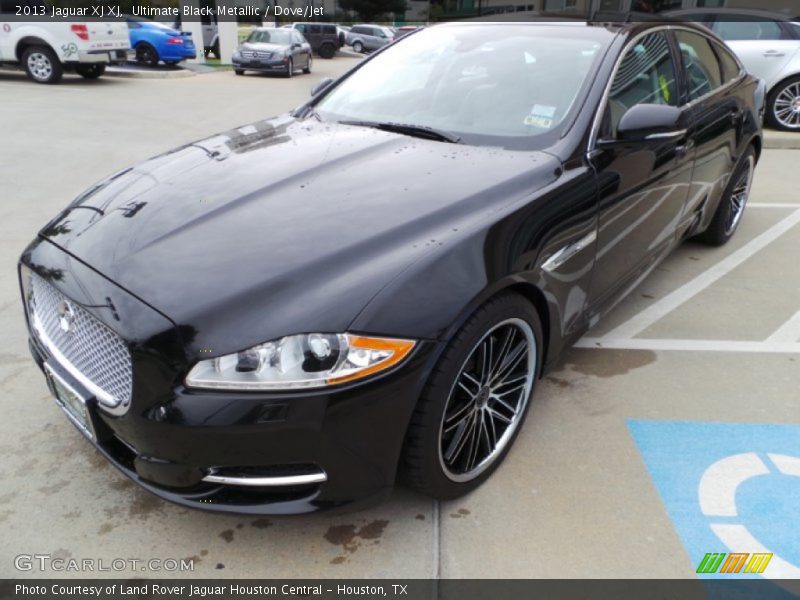 Ultimate Black Metallic / Dove/Jet 2013 Jaguar XJ XJ