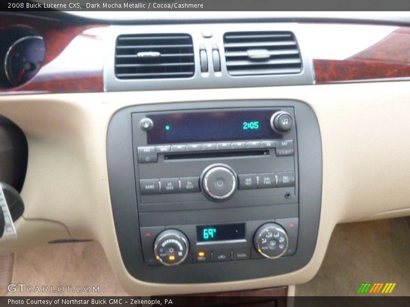 Dark Mocha Metallic / Cocoa/Cashmere 2008 Buick Lucerne CXS