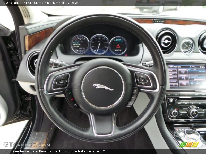 Ultimate Black Metallic / Dove/Jet 2013 Jaguar XJ XJ