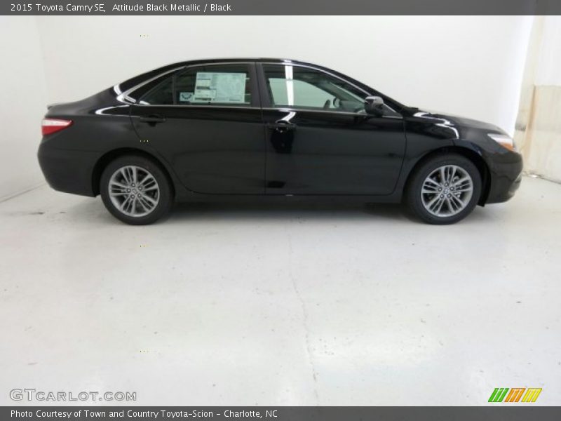 Attitude Black Metallic / Black 2015 Toyota Camry SE