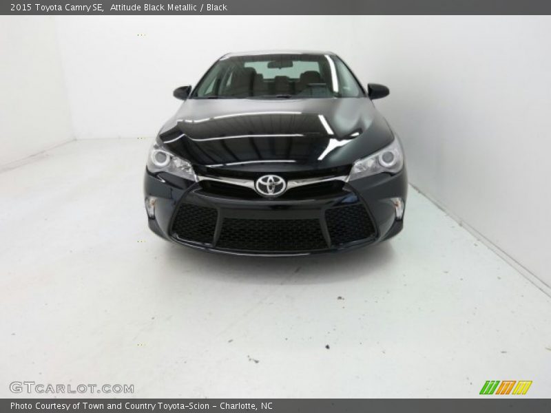 Attitude Black Metallic / Black 2015 Toyota Camry SE