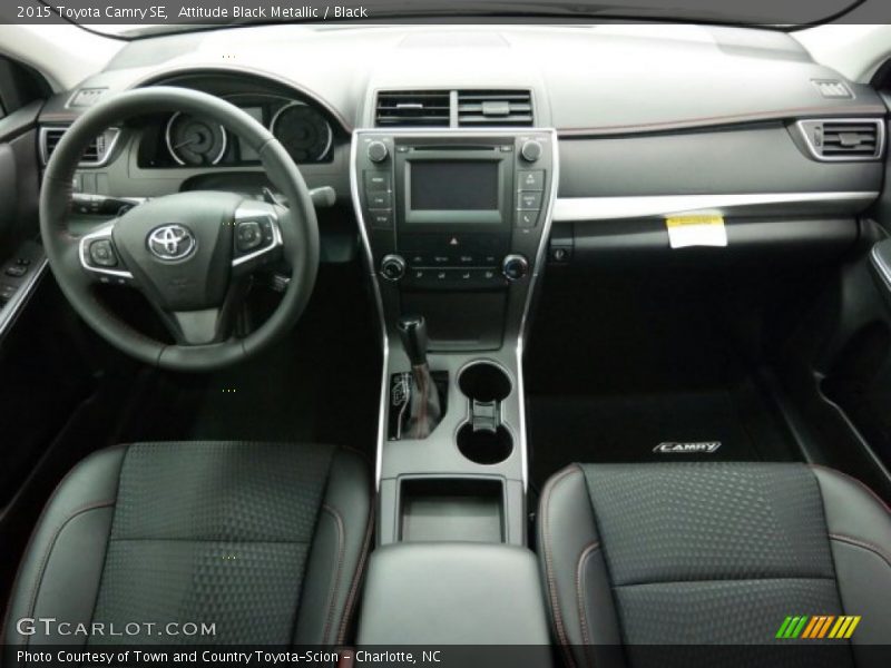 Attitude Black Metallic / Black 2015 Toyota Camry SE