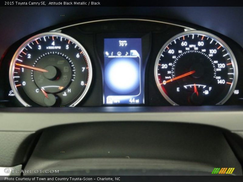 Attitude Black Metallic / Black 2015 Toyota Camry SE