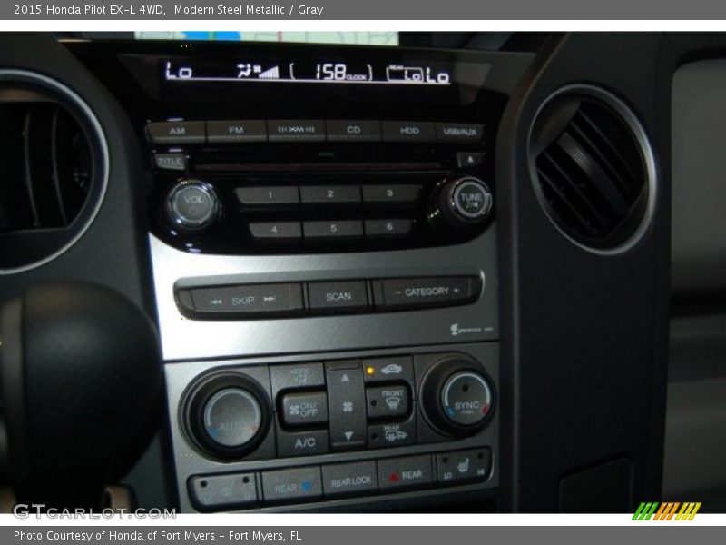 Modern Steel Metallic / Gray 2015 Honda Pilot EX-L 4WD