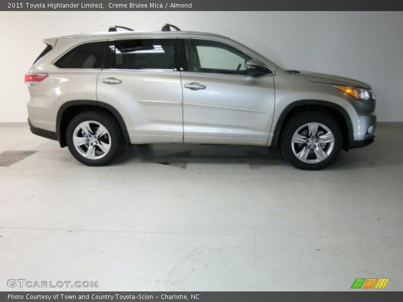 Creme Brulee Mica / Almond 2015 Toyota Highlander Limited