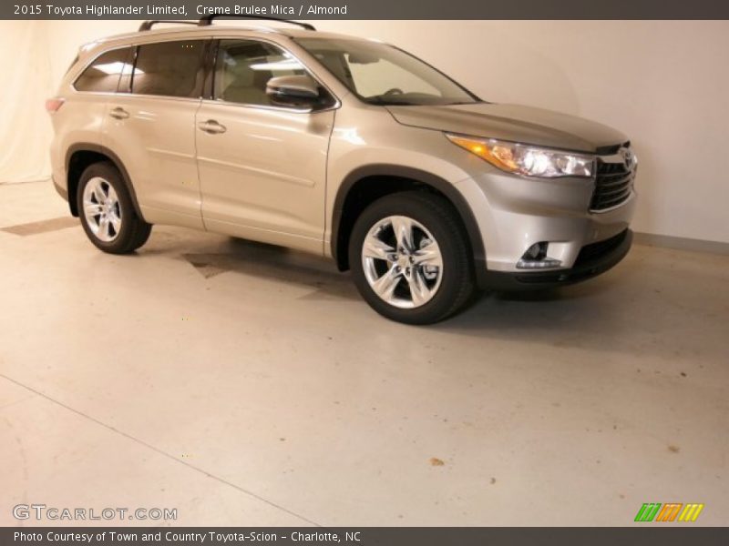 Creme Brulee Mica / Almond 2015 Toyota Highlander Limited