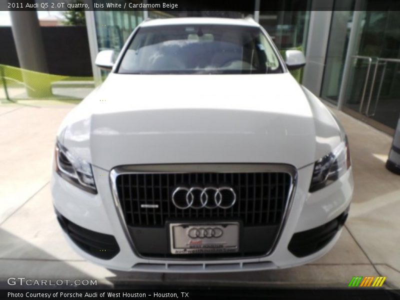 Ibis White / Cardamom Beige 2011 Audi Q5 2.0T quattro