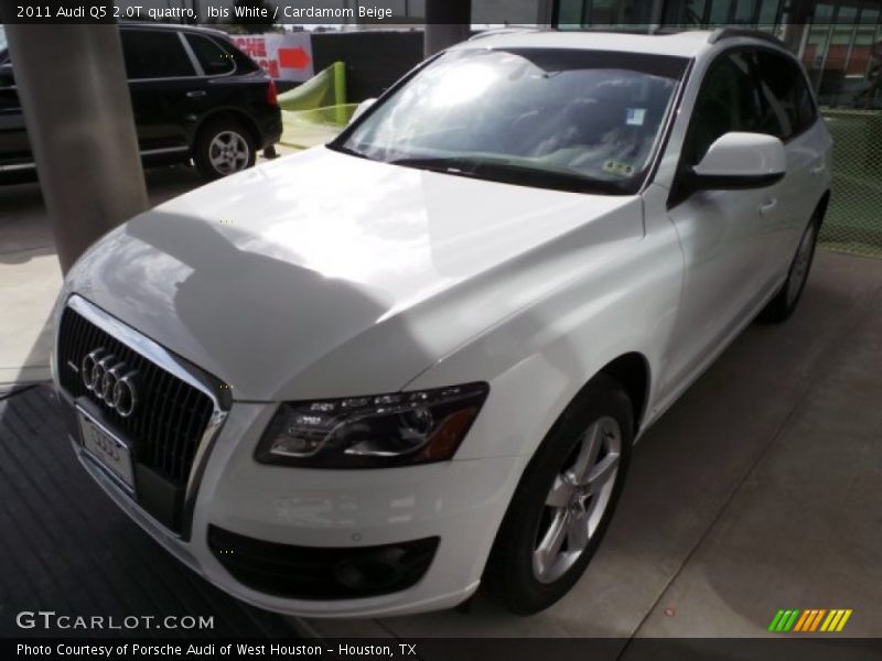 Ibis White / Cardamom Beige 2011 Audi Q5 2.0T quattro
