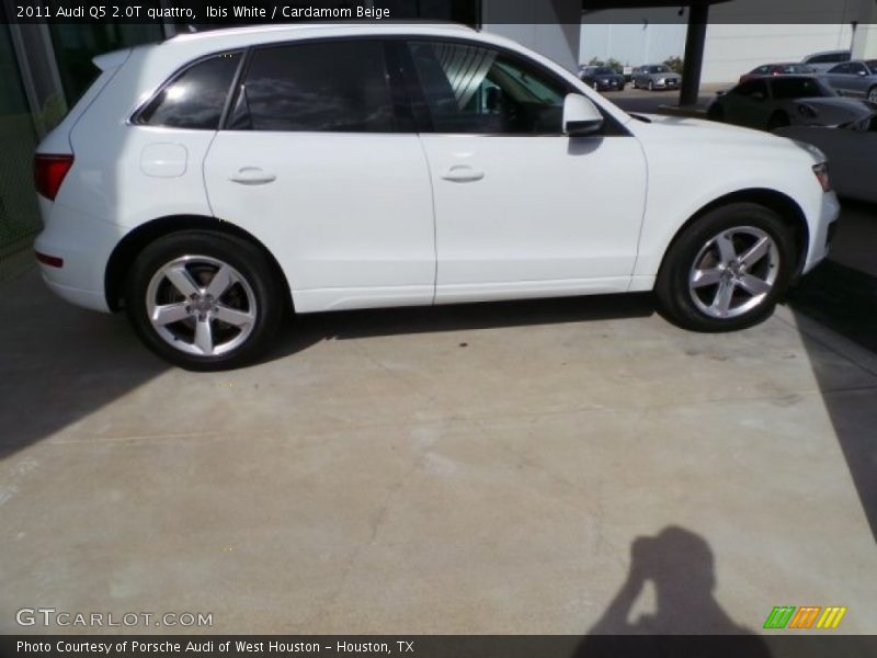 Ibis White / Cardamom Beige 2011 Audi Q5 2.0T quattro