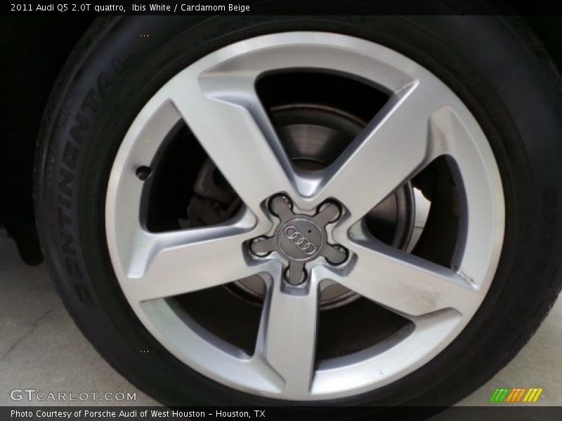 Ibis White / Cardamom Beige 2011 Audi Q5 2.0T quattro