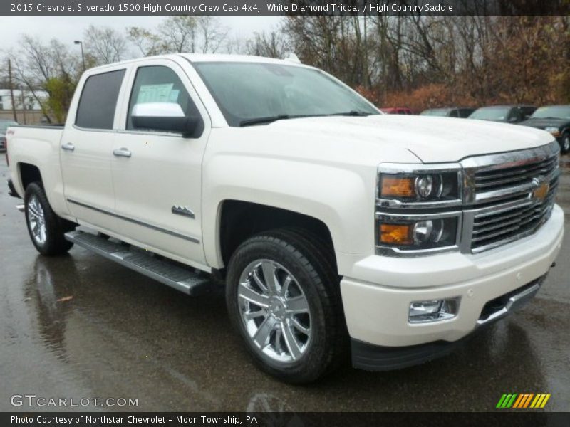 Front 3/4 View of 2015 Silverado 1500 High Country Crew Cab 4x4