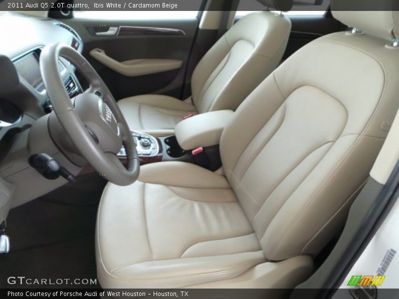 Ibis White / Cardamom Beige 2011 Audi Q5 2.0T quattro