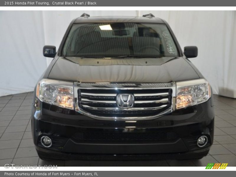 Crystal Black Pearl / Black 2015 Honda Pilot Touring