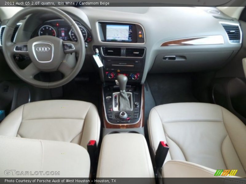 Ibis White / Cardamom Beige 2011 Audi Q5 2.0T quattro