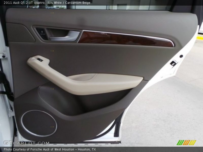 Ibis White / Cardamom Beige 2011 Audi Q5 2.0T quattro