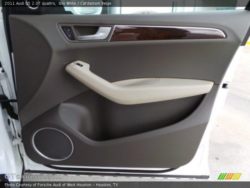 Ibis White / Cardamom Beige 2011 Audi Q5 2.0T quattro