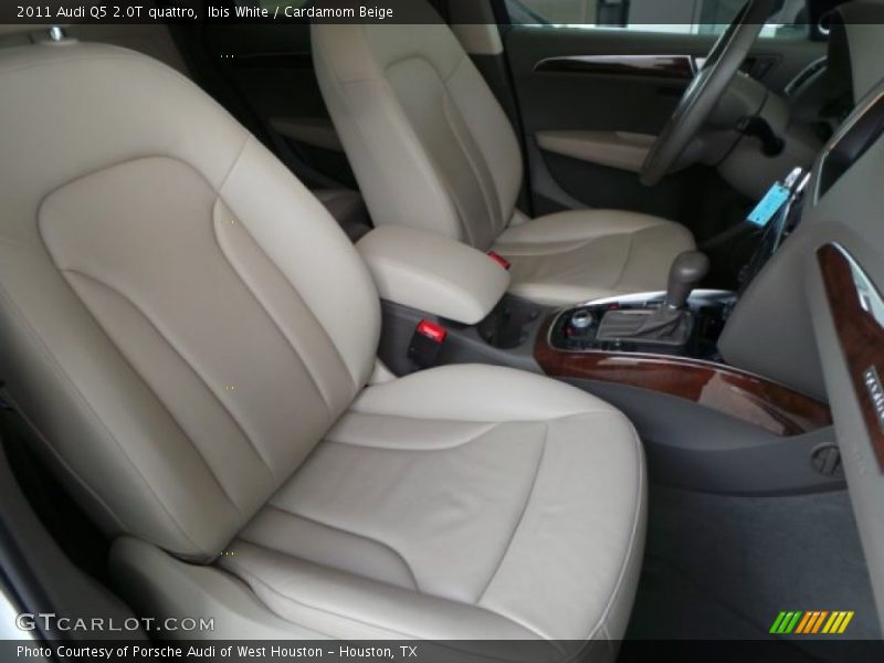 Ibis White / Cardamom Beige 2011 Audi Q5 2.0T quattro