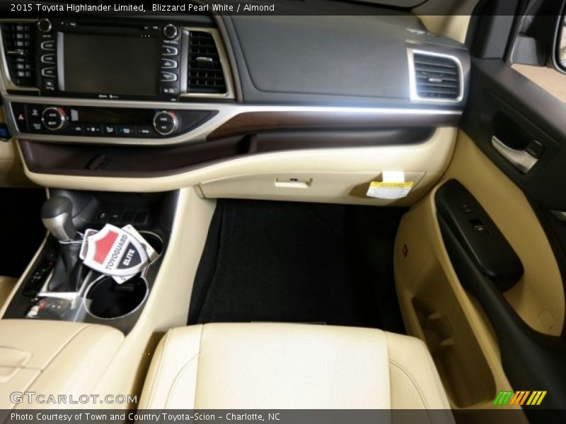 Blizzard Pearl White / Almond 2015 Toyota Highlander Limited