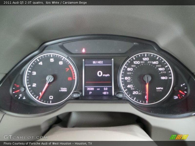 Ibis White / Cardamom Beige 2011 Audi Q5 2.0T quattro