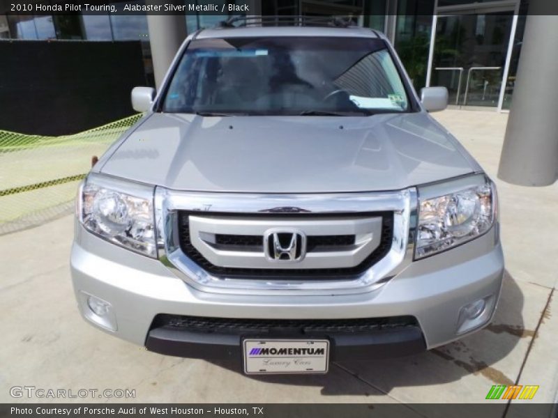 Alabaster Silver Metallic / Black 2010 Honda Pilot Touring