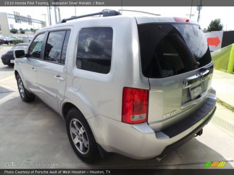 Alabaster Silver Metallic / Black 2010 Honda Pilot Touring