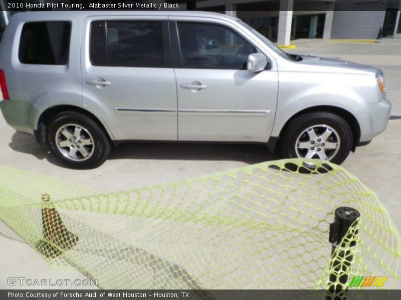 Alabaster Silver Metallic / Black 2010 Honda Pilot Touring