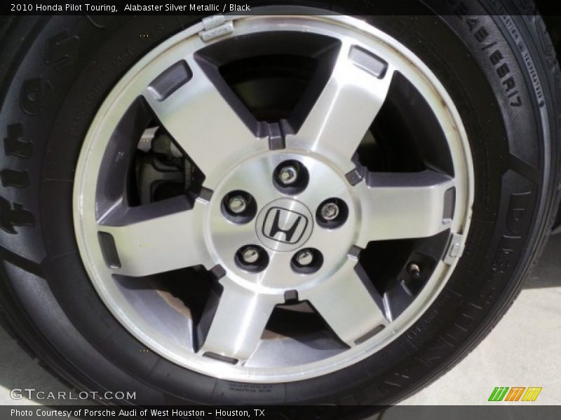Alabaster Silver Metallic / Black 2010 Honda Pilot Touring