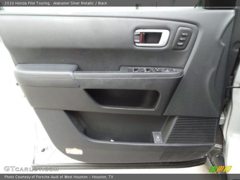 Alabaster Silver Metallic / Black 2010 Honda Pilot Touring