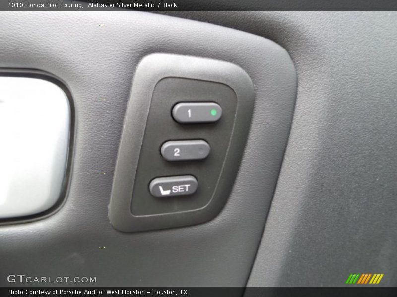 Alabaster Silver Metallic / Black 2010 Honda Pilot Touring