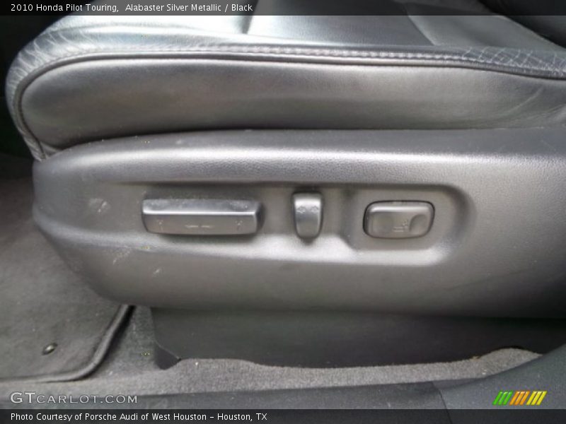 Alabaster Silver Metallic / Black 2010 Honda Pilot Touring