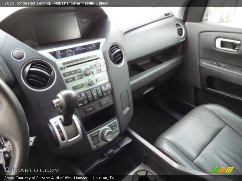 Alabaster Silver Metallic / Black 2010 Honda Pilot Touring