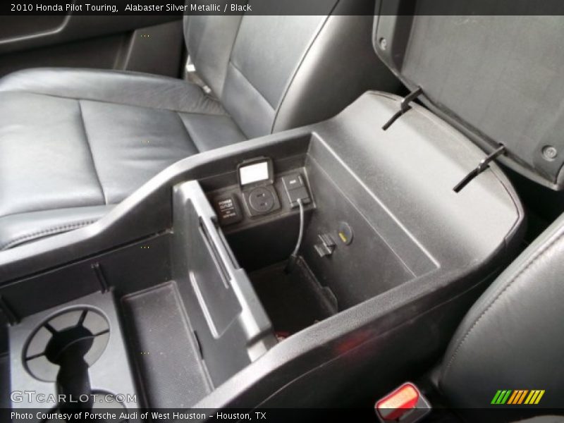 Alabaster Silver Metallic / Black 2010 Honda Pilot Touring