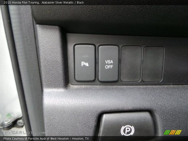Alabaster Silver Metallic / Black 2010 Honda Pilot Touring